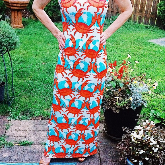 🦀NWT🦀Tracy Negoshian Valentine🦀🦀Maxi Dress S - Picture 2 of 8